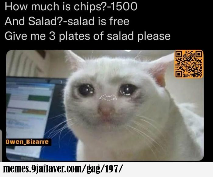 Salad please...