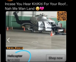 On top your 10k helicofta... Lolz